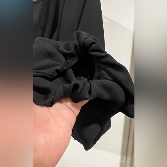 SHEIN Black Crop Top with long Sleeves - Picture 7 of 8